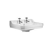 Tavistock Vitoria Vanity Basin 600mm 2th White