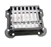 Td Ductile Iron Gully Grate &amp; Frame 365 x 310 x 100mm D400 Hinged &amp; Lockable