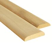 8' x 1 1/4" Coverslip Moulding White