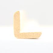 Whitewood Angle Moulding Wood Trim – 8ft x 1" (Approx 25mm x 2.44m) – W18