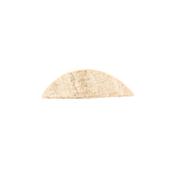 8' x 3/4" Half Round Moulding White