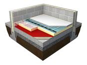 Polyiso Under Floor Insulation 2400 x 1200 x 75mm