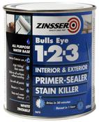 Zinsser All Purpose Water Based Bulls Eye 1-2-3 Primer &amp; Sealer  - 500ml