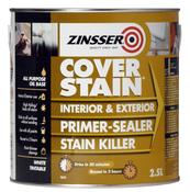 Zinsser All Purpose Oil Based Cover Stain Primer &amp; Sealer - 2.5L