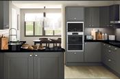 Alderley Dk Grey Plinth 2600 x 145 Melamine Plinth 2mm Abs Edged 2 Long Sides