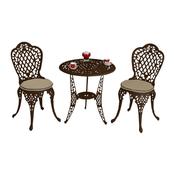 Ballygowan Aluminium Bistro Set - Bronze | MCA-262-BRC
