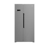 Beko 580L Freestanding American Style Fridge Freezer with NeoFrost™ – Silver | ASL1442VPS image