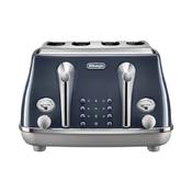 Delonghi Icona Capitals 4 Slice Toaster -London Blue | CTOC4003.BL