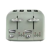 Delonghi Argento Flora 4 Slice Toaster - Green | CT04.GR