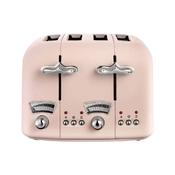 Delonghi Argento Flora 4 Slice Toaster - Pink | CT04.PK