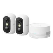 Eufy eufyCam C35 2-Cam Kit with HomeBase Mini White | E811042A image