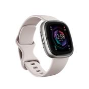Fitbit Sense 2 Health &amp; Fitness Smart Watch - Lunar White &amp; Platinum | 79-FB521SRWT