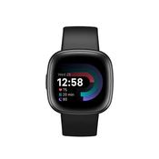 Fitbit Versa 4 Health &amp; Fitness Smart Watch - Black &amp; Graphite | 79-FB523BKBK 
