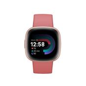 Fitbit Versa 4 Health &amp; Fitness Smart Watch - Pink Sand &amp; Copper Rose | 79-FB523RGRW