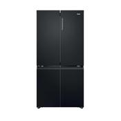 Haier Cube 90 Series 3 646L 4 Door Fridge Freezer – Slate Black | HCR39F19ENPT image