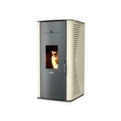 Henley Elm 20 Pellet Boiler Stove - Cream | STP016 image