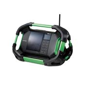 HiKOKI 18V DAB &amp; Bluetooth Site Radio - Bare Unit | UR18DSDL image