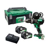 HiKOKI 18V Brushless Combi Drill with 2 x 5.0Ah MultiVolt Batteries &amp; Charger | DV18DC/JRZ