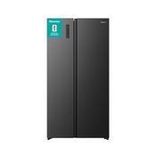 Hisense 544L American Fridge Freezer – Black | RS3P558NEFD