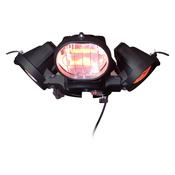 La Hacienda Heatmaster Outdoor Parasol Electric Patio Heater - Black | U3-R20  image