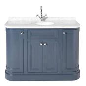Merrion 900mm Traditional Bathroom Unit Only  - Navy Blue | TL900UB