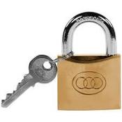 Tri-Circle Padlock 50mm Carded Pl25