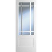 Indoors Dover Templar Clear Glass Door - 80 Inch x 32 Inch (2032mm x 813mm)