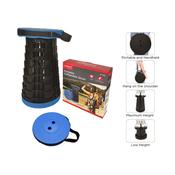 Redwood Portable Collapsible Stool - Black &amp; Blue | BB-FC090