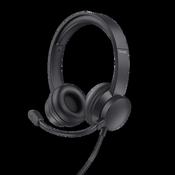 Trust Ayda PC Laptop Wired 3.5mm Chat Headset - Black | T25087