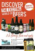 4 Beer Monthly Beer Club Plan - Solo, Shipment Week of 15th May 2023 image