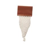 Deluxe Cotton Bag Nets with sewn on simulated leathers