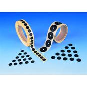 12.5mm Stick on Black Table Spots (Packet of 50)