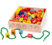 Bigjigs Crate  of Lacing Beads