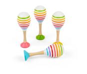 Bigjigs Toys: Pair of Wooden Maracas