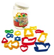 Bigjigs Jar of 24 Pastry Cutters
