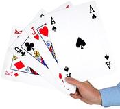 Gigantic Playing Cards A4 Size