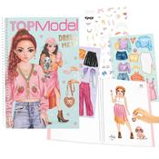 TOP MODEL Dress Me Up Big Sticker Book