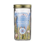 KILNER Glass Wide Mouth Tall Preserve Jar 1 Litre image