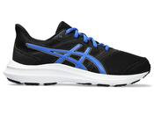 ASICS Boy's Jolt 4 GS Running Shoe - Black/Blue | 1014A300 005