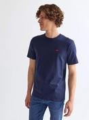 WRANGLER Regular Sign Off T-Shirt - Navy