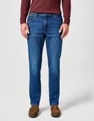 WRANGLER Men's Texas Slim Medium Stretch Jeans - Dark Trails