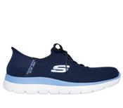 SKECHERS Women's Slip-ins: Summits - New Daily Trainers - Navy image