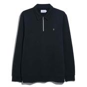 FARAH Classic Jude 1/4 Zip Polo - Navy image