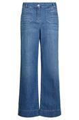 ROBELL Debby Flare Style Jean - Mid Blue image