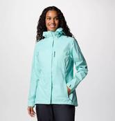COLUMBIA Women's Pouring Adventure III Waterproof Hiking Jacket - Teal image