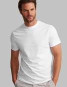 VEDONEIRE Casual Round Neck Cotton T-Shirt - White image