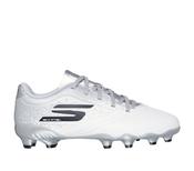 SKECHERS Kid's Razor 1.5 Junior Football Boots - White