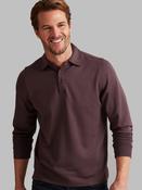 VEDONEIRE Men's Long Sleeve Polo - Acai image