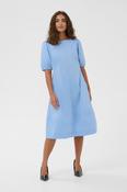CULTURE Antoinette Short Sleeve Dress- Blue image