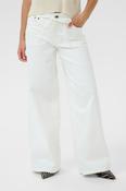 CULTURE Tali Ami Wide Leg Jeans - White image